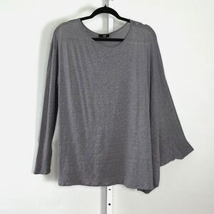 Ruti Assymetric Sleeves Top Tunic Oversized 2 Linen Drapey Artsy